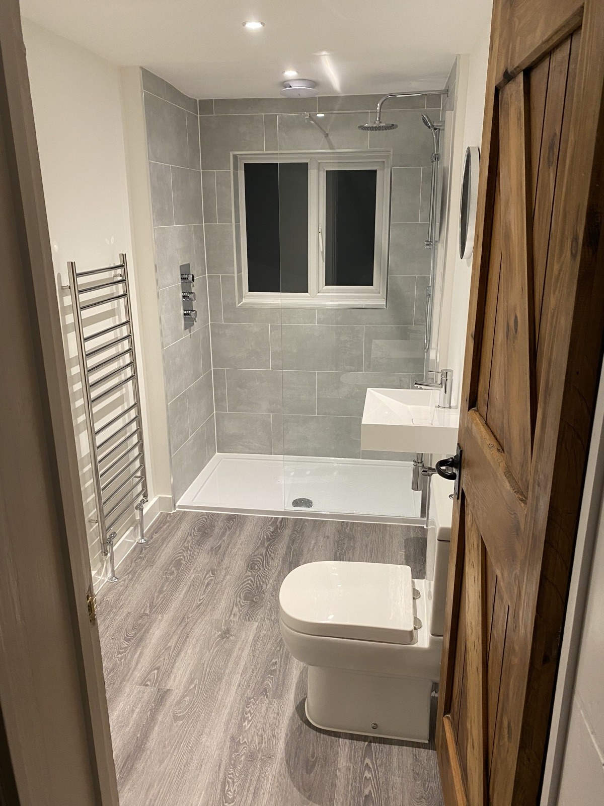 Project 02 — the finished bathroom