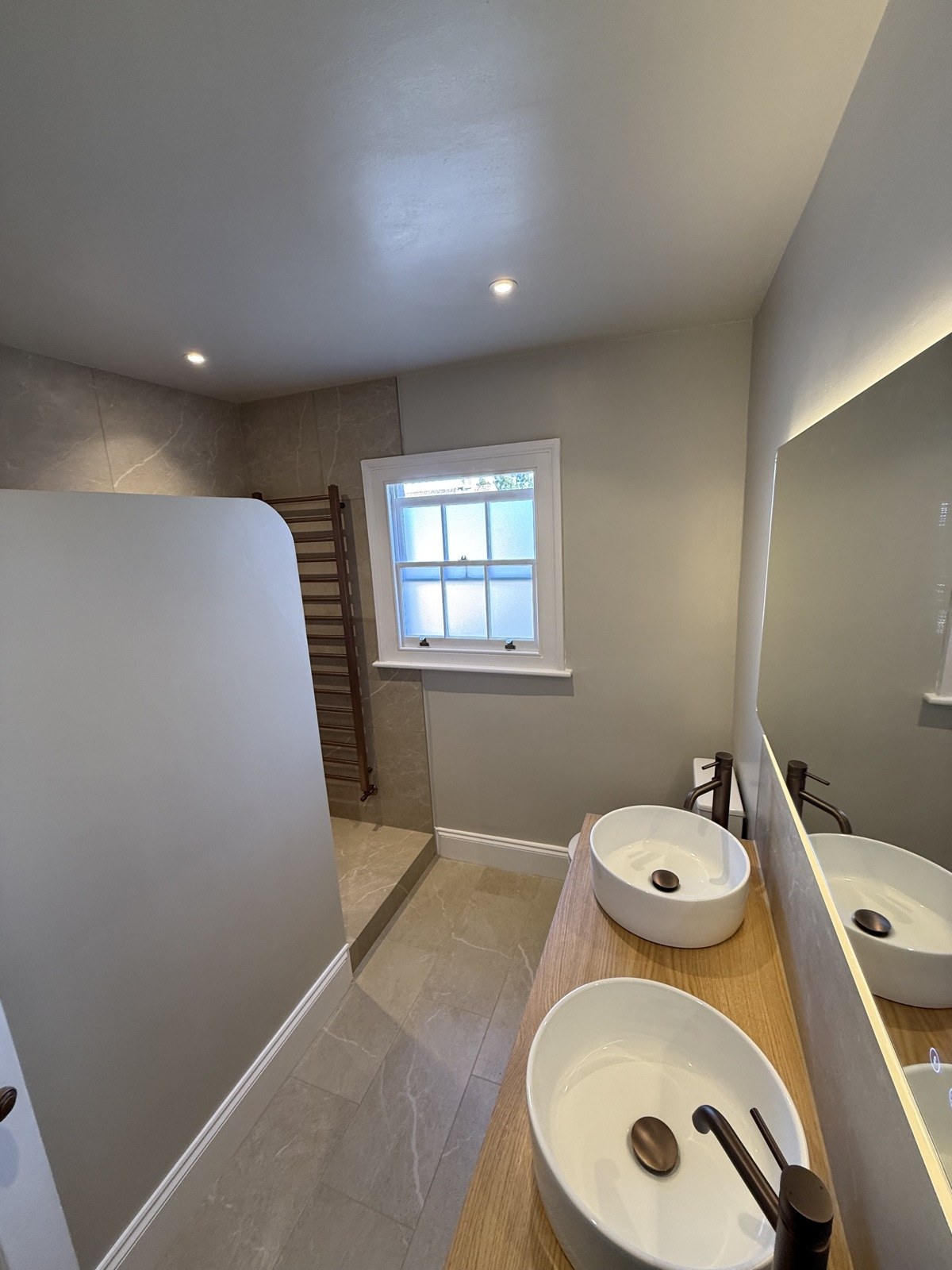 Project 01 — the finished bathroom